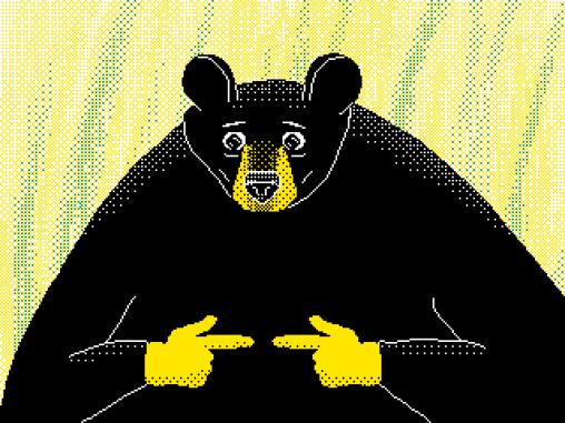 Bear Pixel Art