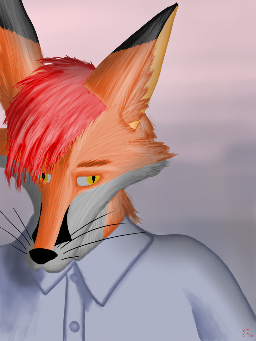 Eyes upon your face portrait painting