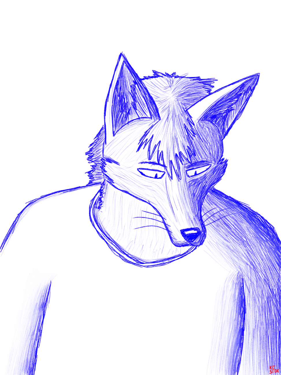 Ballpoint Brush painting