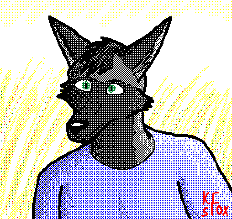 Flipnot Brush Test painting