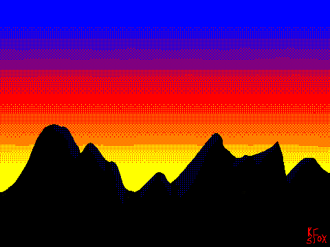 Pixel Brush Test painting